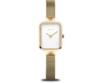 Bering Classic 35mm Gold Milanese Strap