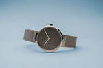 Bering Classic Polished/Brushed Silver & Grey Watch