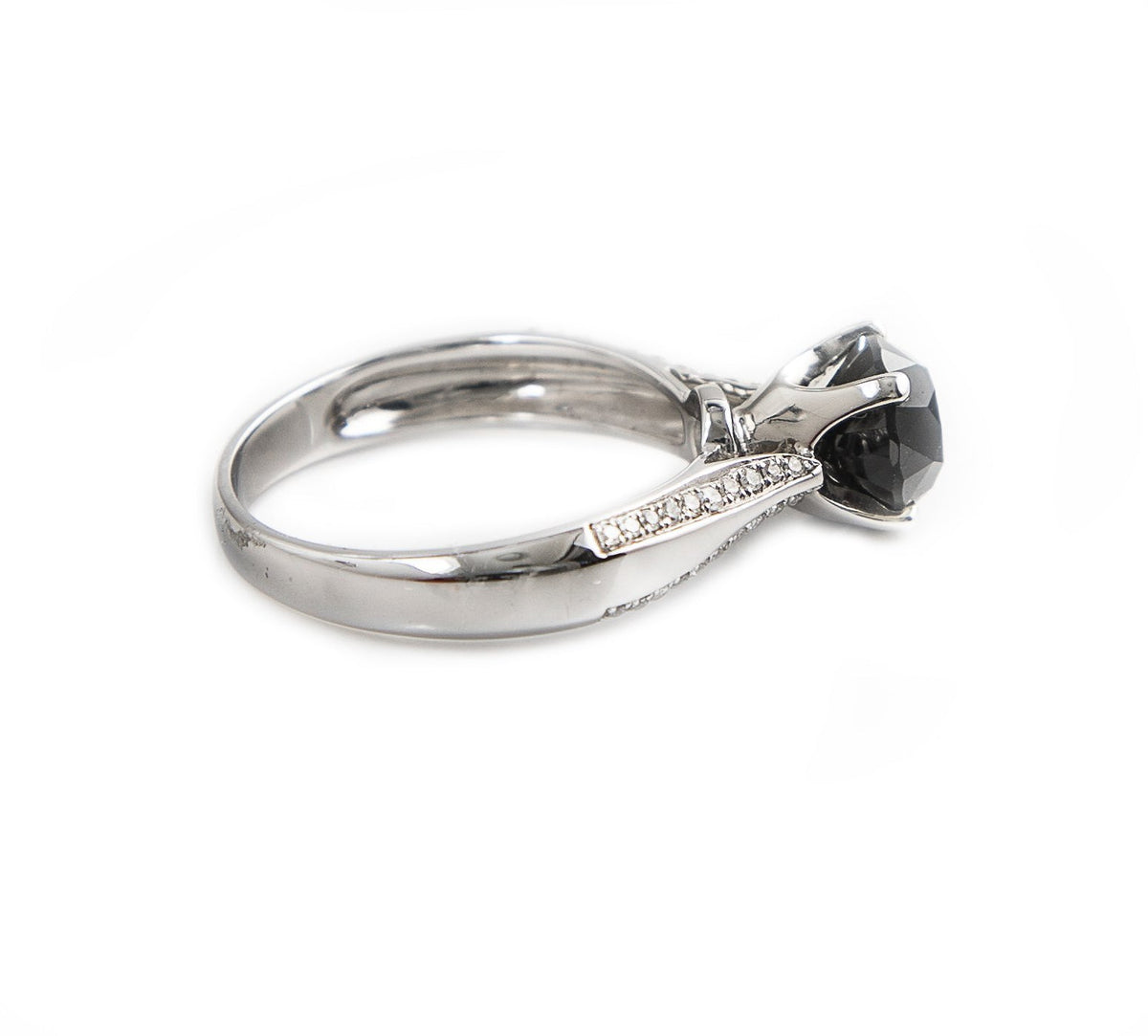1.64 carat Black Diamond Ring - Markbridge Jewellers