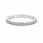 Platinum Diamond Dress Band