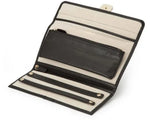 WOLF Palermo Jewellery Roll in Black Anthracite
