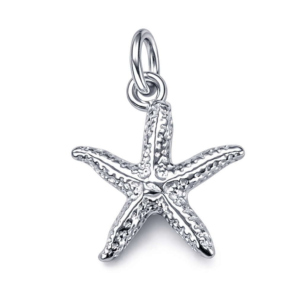 Sterling Silver Starfish Charm