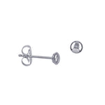 3-6mm Heavy Flattened Ball Studs - Markbridge Jewellers