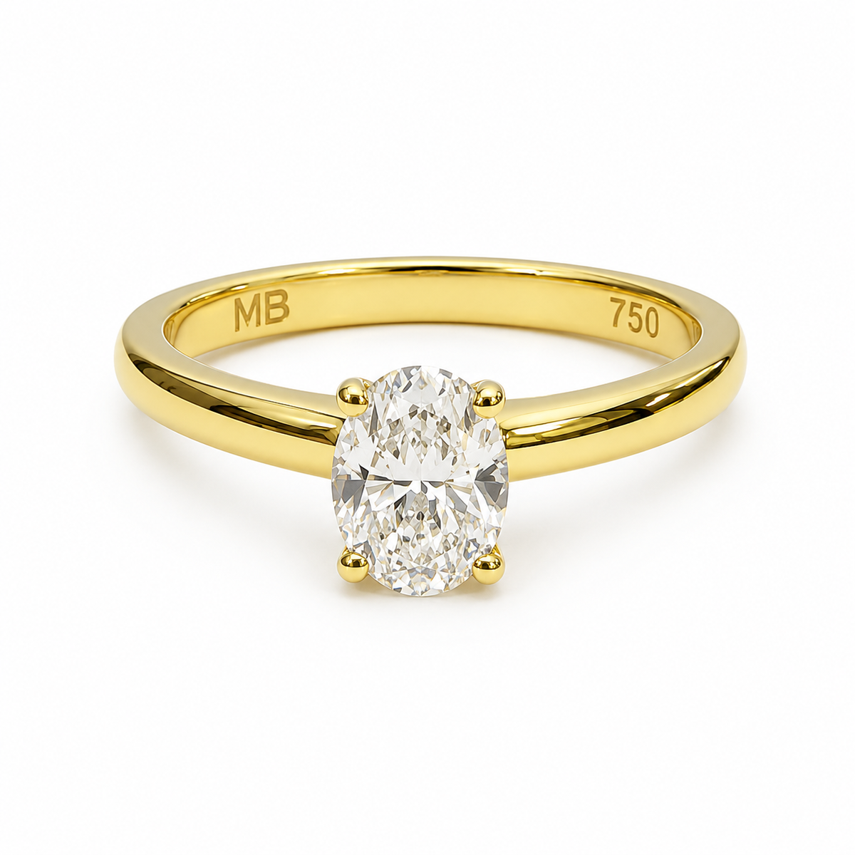 Oval Cut Diamond Engagement Ring
