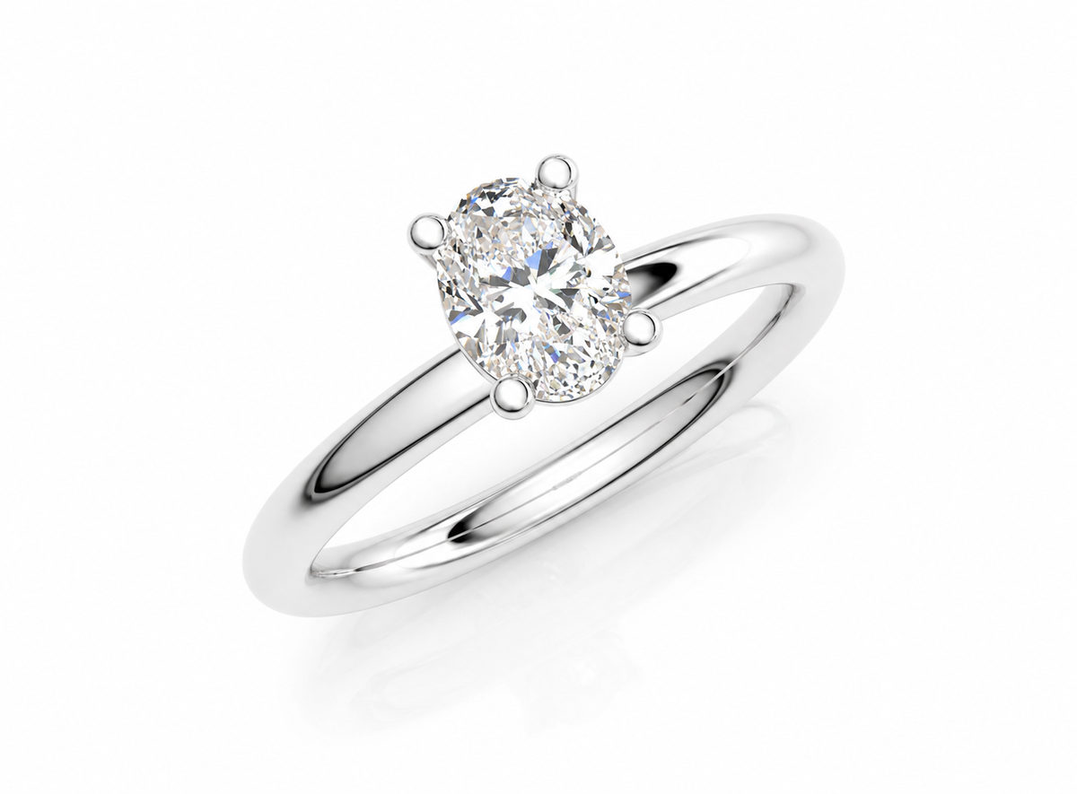 Oval Cut Diamond Engagement Ring