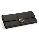 WOLF Palermo Jewellery Roll in Black Anthracite