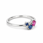 Pink & Ceylon Sapphire Dress Ring