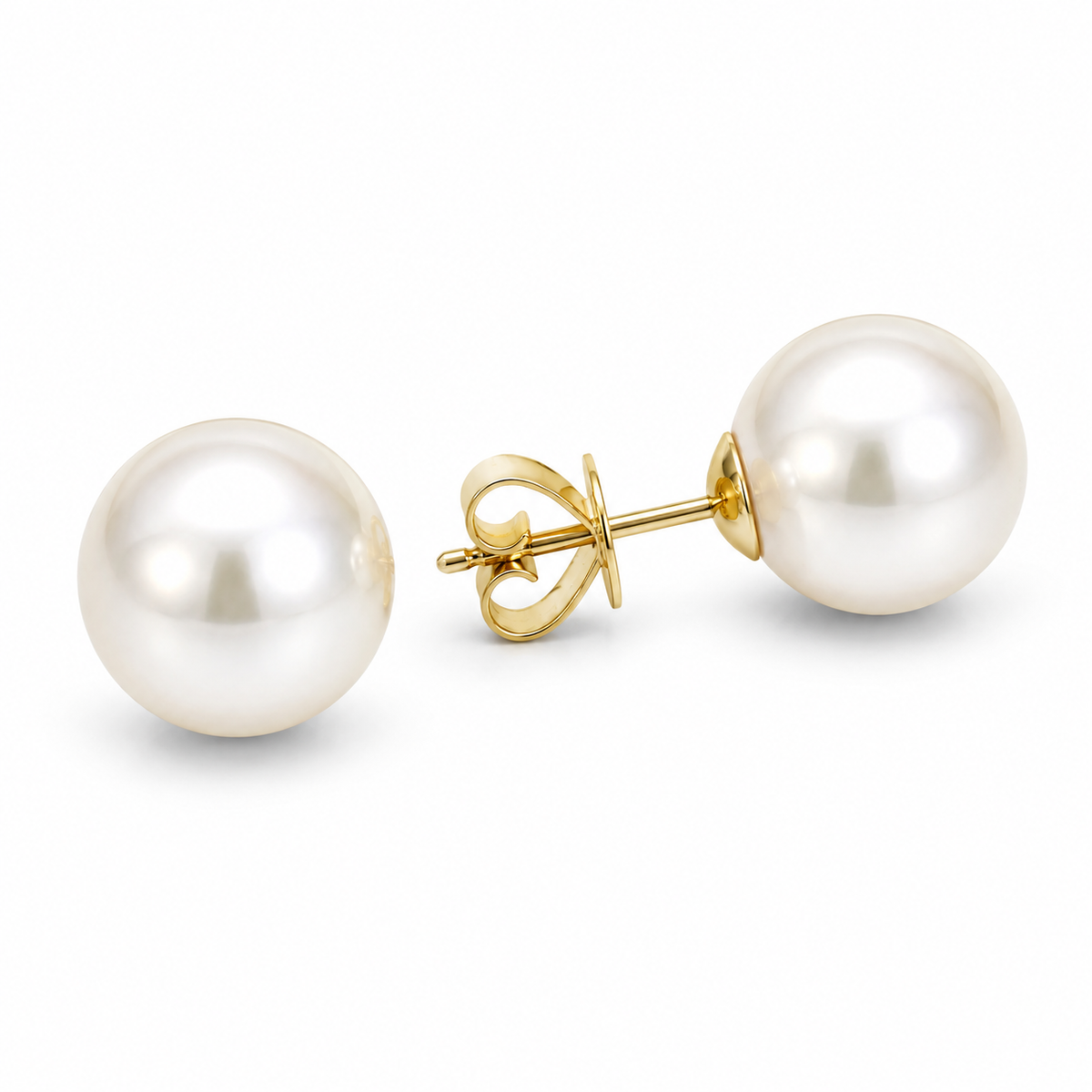 Freshwater Pearl Stud Earrings 11.5mm
