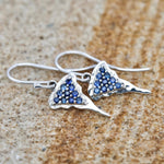 Bays Collection Blue Sapphire Earrings - Markbridge Jewellers