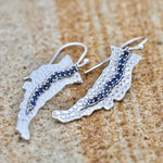 Bays Collection ‘Yeomans’ Sapphire Earrings - Markbridge Jewellers