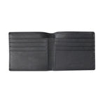 Black Carbon Fibre Leather Wallet - Markbridge Jewellers