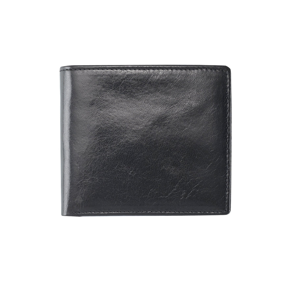 Black Leather Wallet - Markbridge Jewellers
