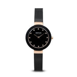 Ceramic Black & Rose Watch - Markbridge Jewellers