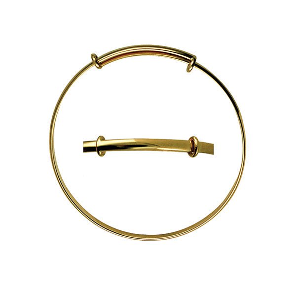 Child's Plain Expanding Bangle - Markbridge Jewellers