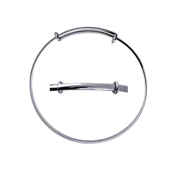 Child's Plain Expanding Bangle - Markbridge Jewellers