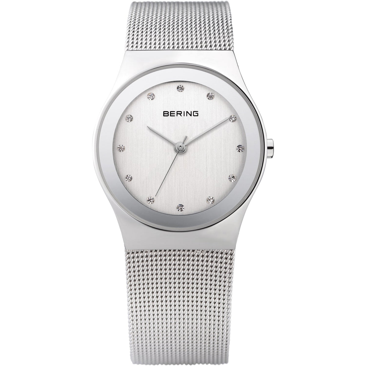 Bering Classic Silver Mesh Watch