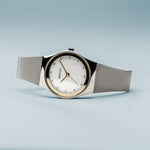 Bering Classic Polished Two Tone Ladies Watch