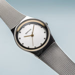 Bering Classic Polished Two Tone Ladies Watch