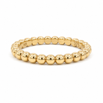 9ct Yellow Gold Ball Dress Band