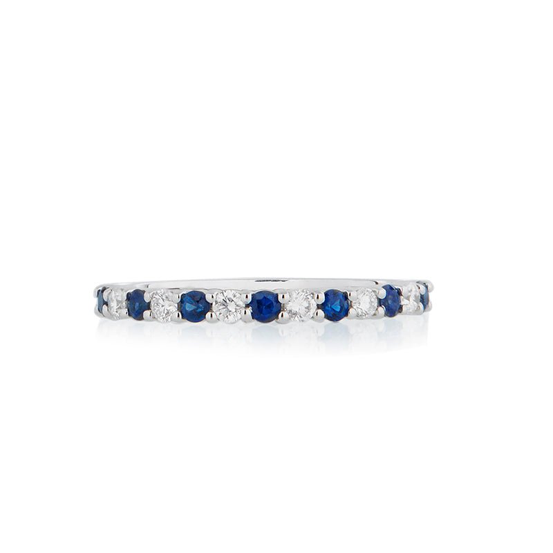Diamond & Sapphire Eternity Ring