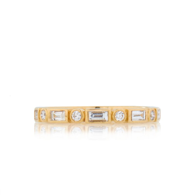Yellow Gold & Diamond Dress Ring