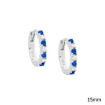 Earring Dark Blue - E533DB