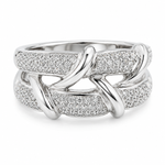 Pave Diamond Ring