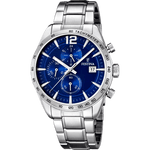 FESTINA Timeless Chronograph Blue Men's Watch - Markbridge Jewellers