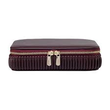 WOLF Bella Zip Case in Bordeaux