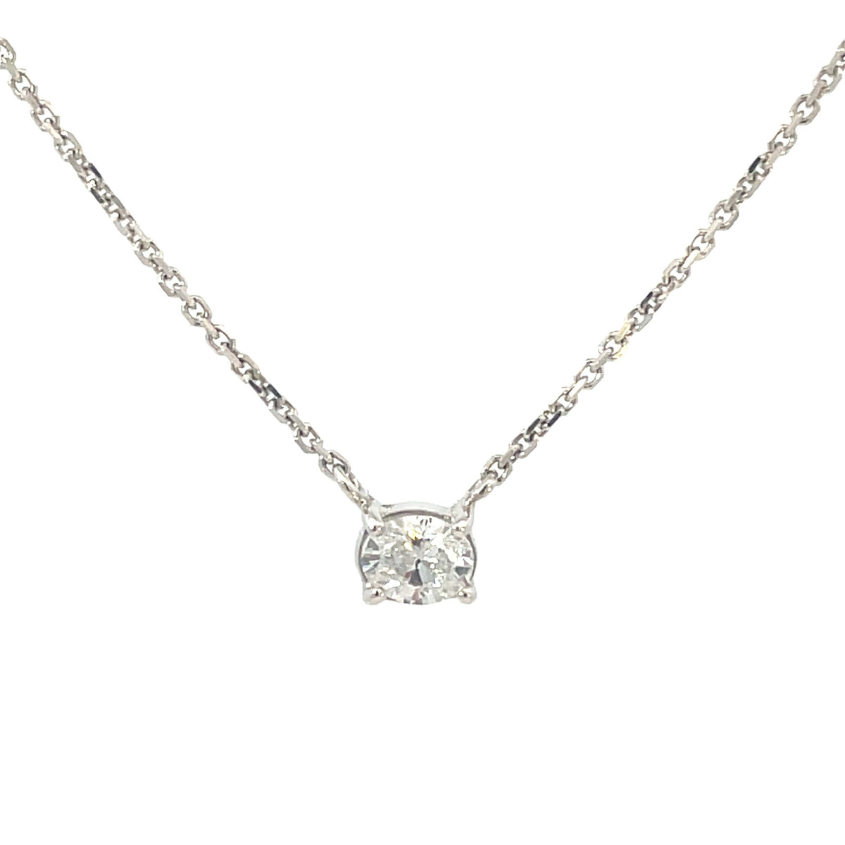 Lab Grown Oval Diamond Necklace - Markbridge Jewellers