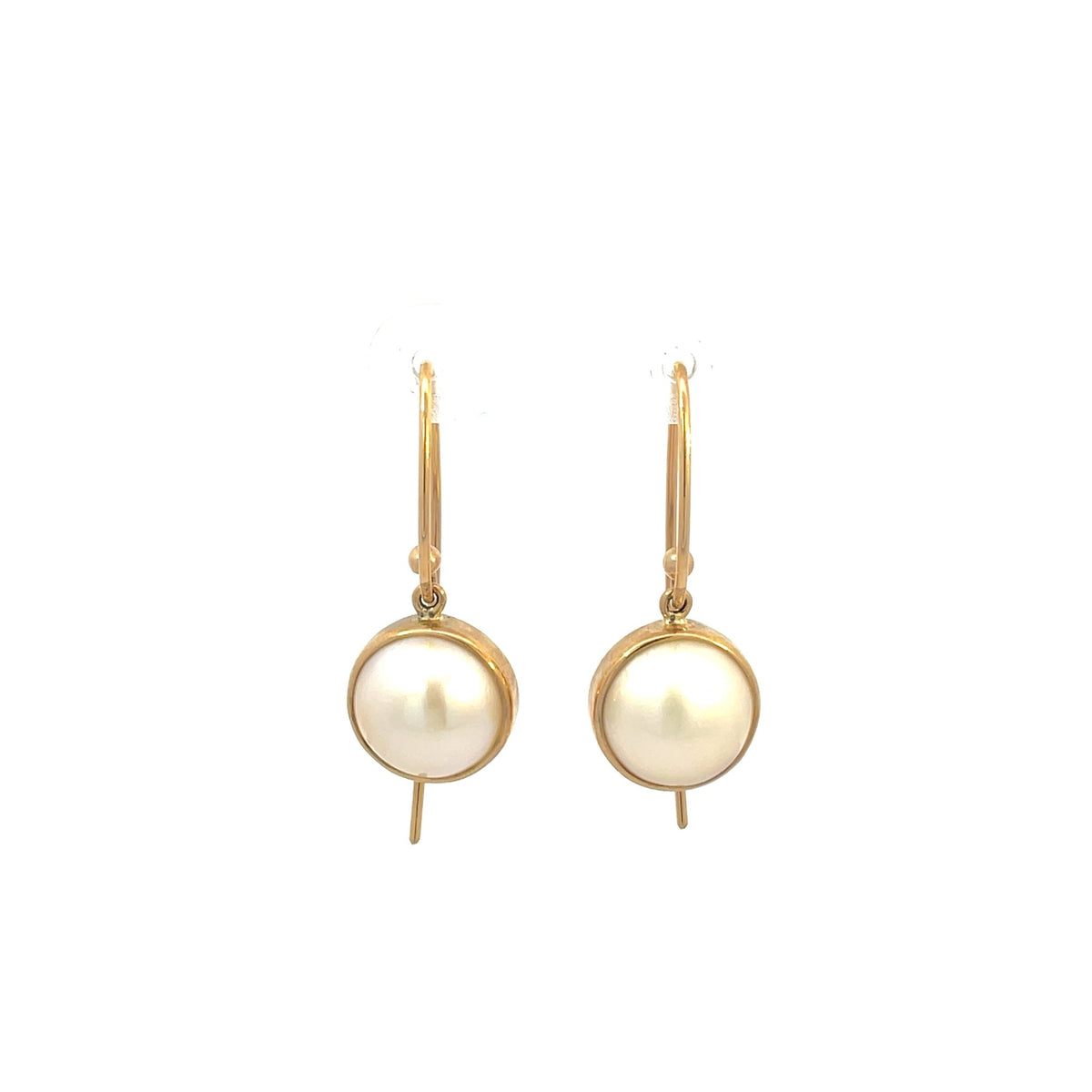 Mabe Pearl Earrings - Markbridge Jewellers