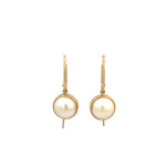Mabe Pearl Earrings - Markbridge Jewellers