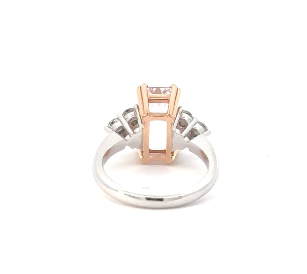 MB-LUXE "The Princess" Morganite And Diamond Ring - Markbridge Jewellers