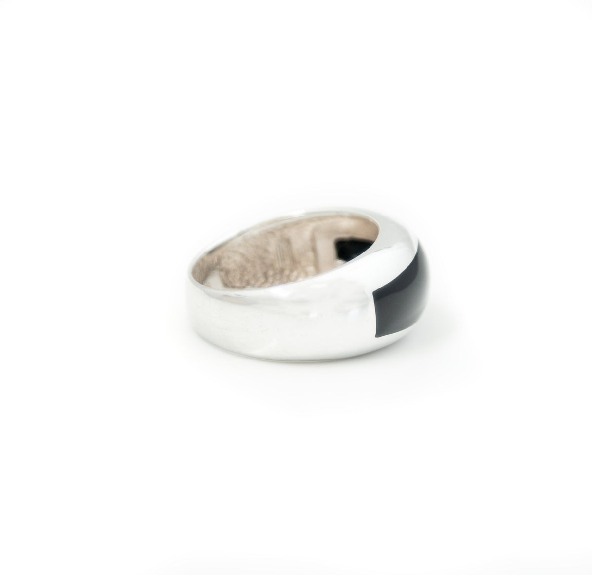 Onyx Domed Mens Ring - Markbridge Jewellers