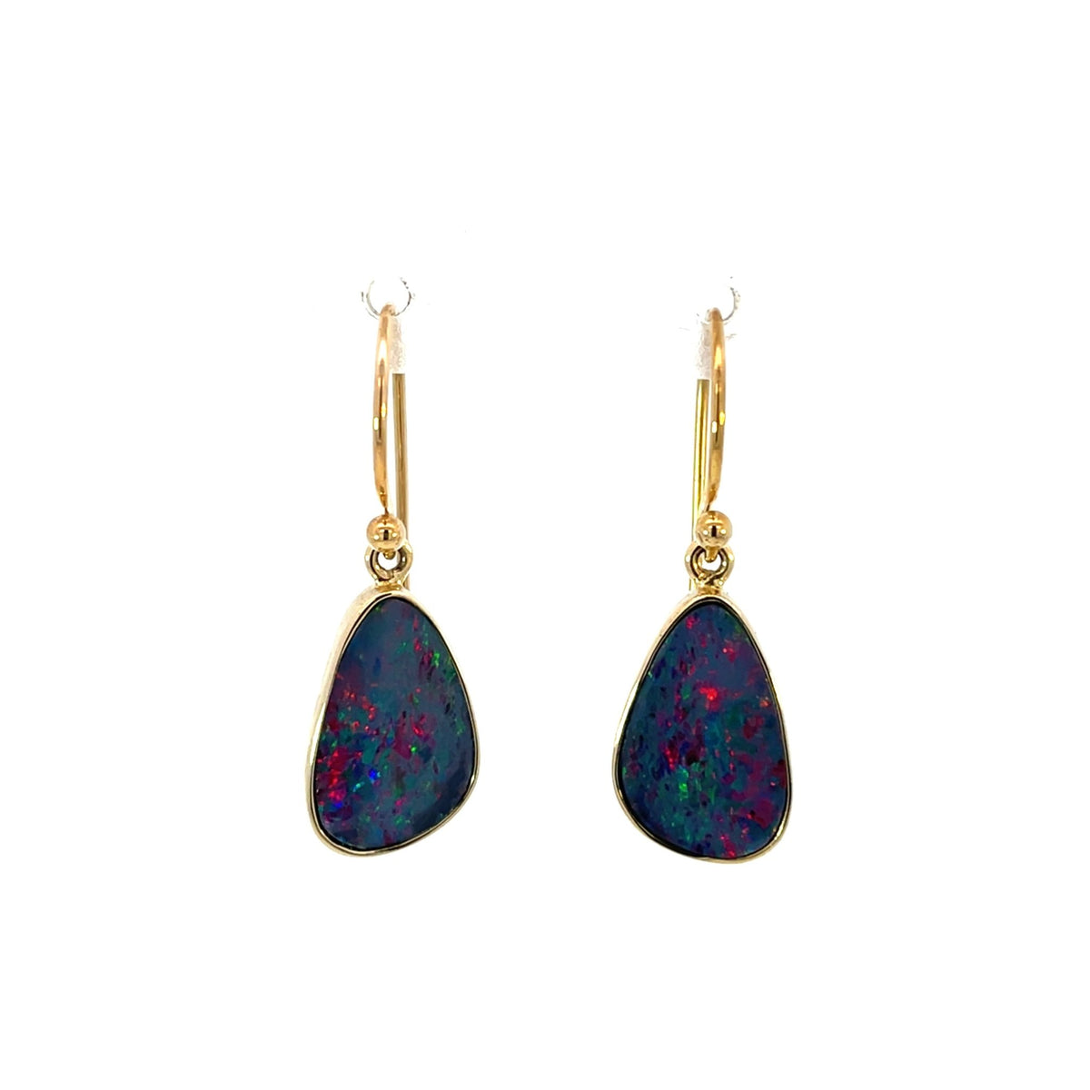 Opal Doublet Drop Earring - Markbridge Jewellers