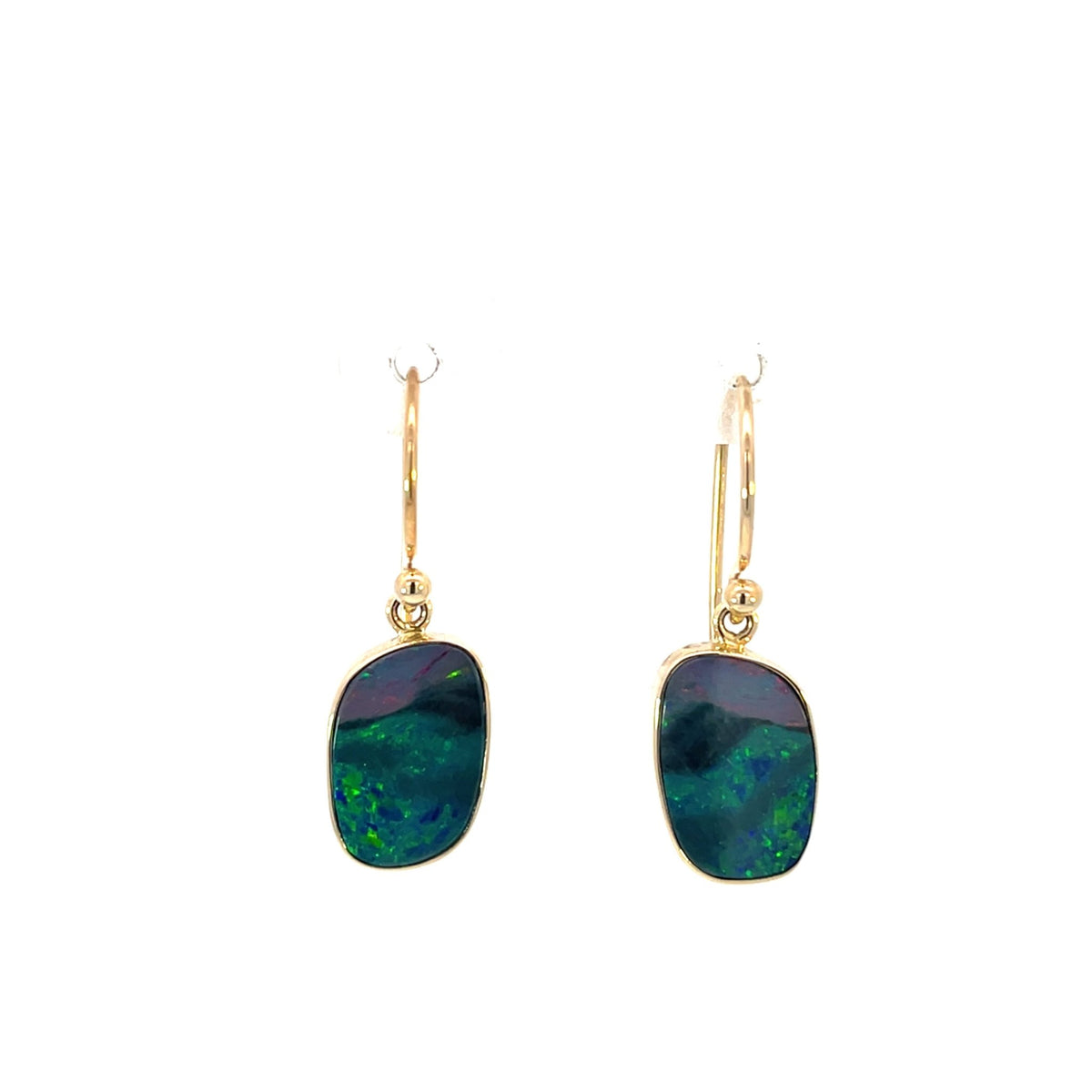 Opal Doublet Drop Earrings - Markbridge Jewellers
