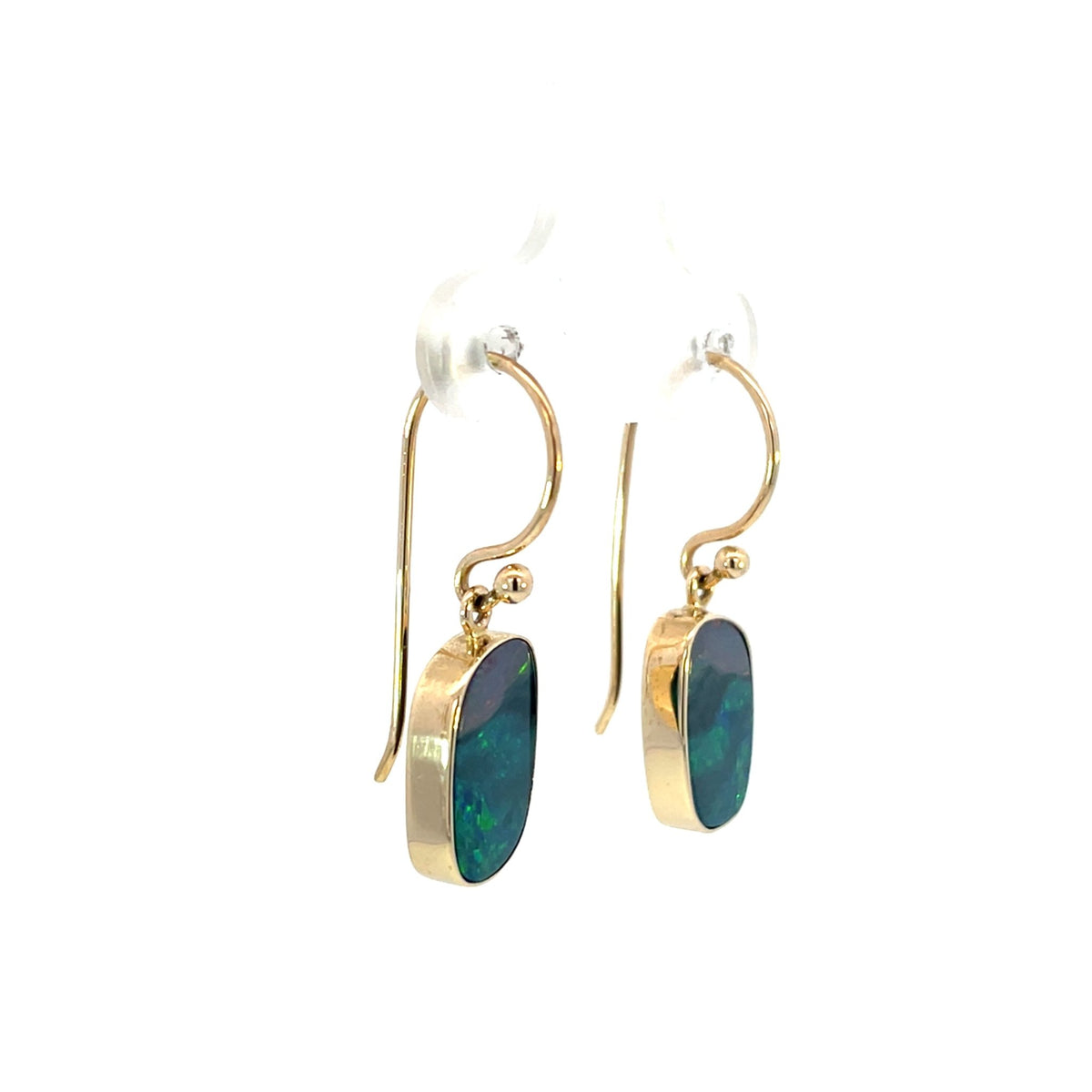 Opal Doublet Drop Earrings - Markbridge Jewellers