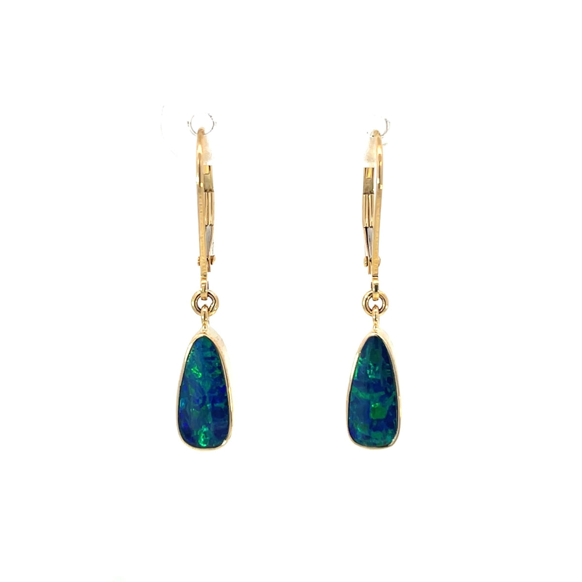 Opal Doublet Drop Earrings - Markbridge Jewellers