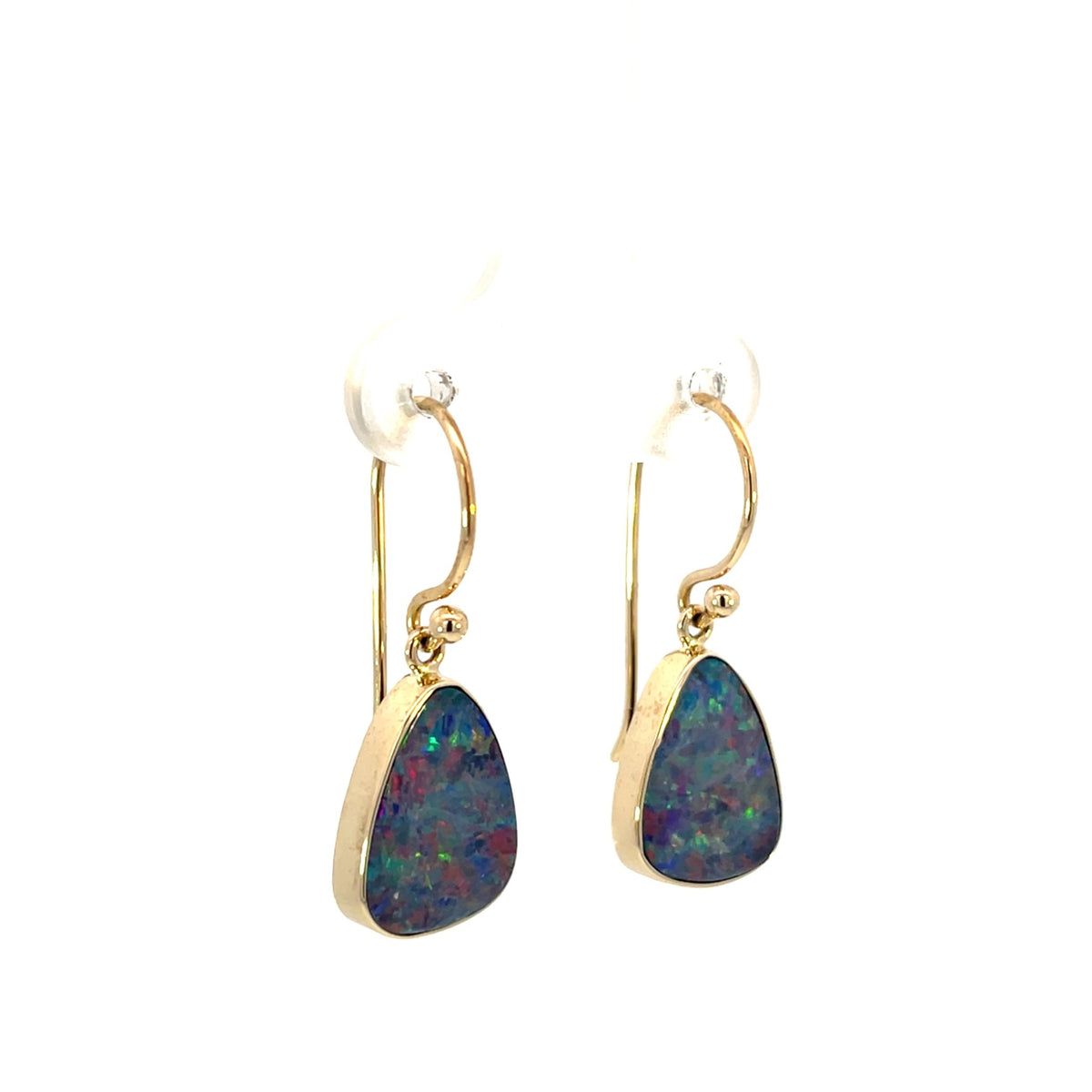 Opal Doublet Drop Earrings - Markbridge Jewellers