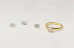 Oval Above Earth Diamond Engagement Ring - Markbridge Jewellers