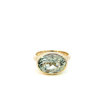 Oval Green Amethyst Dress Ring - Markbridge Jewellers