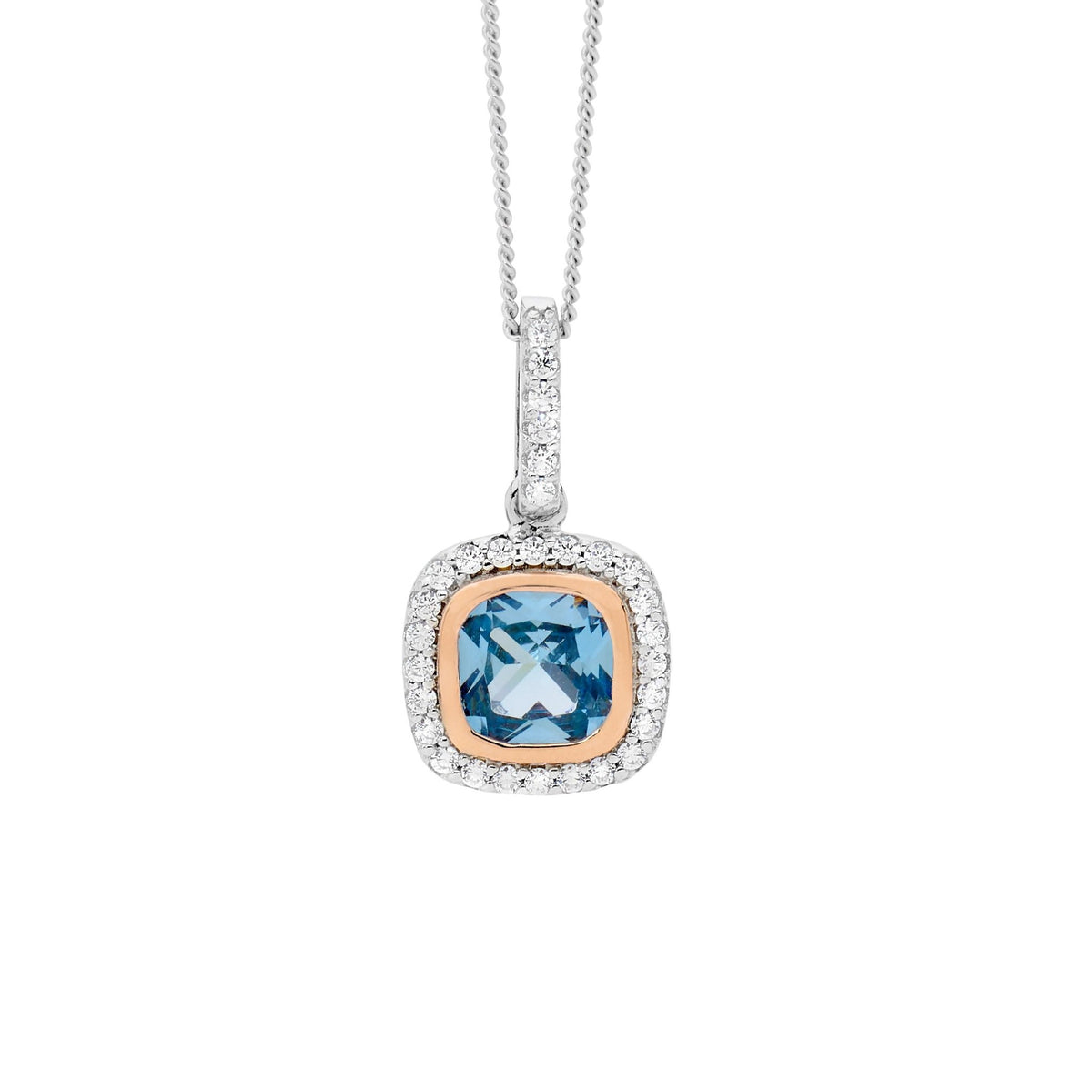 Pendant Blue - P825BL - Markbridge Jewellers
