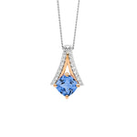Pendant Blue - P858BL - Markbridge Jewellers