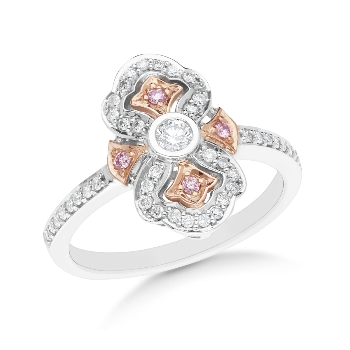 Pink Diamond Ring - Markbridge Jewellers