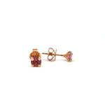 Pink Tourmaline Stud Earrings - Markbridge Jewellers