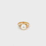 Diamond and Pearl Ring