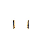 Sapphire Huggie Earrings - Markbridge Jewellers