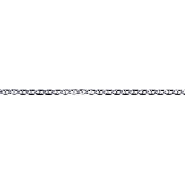 Silver Bevelled Anchor Diamond Cut Chain 2.40mm - Markbridge Jewellers