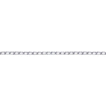 Silver Long Link Curb Chain 1.50mm - Markbridge Jewellers