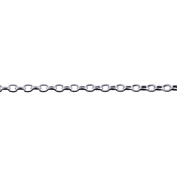 Silver Oval Belcher Chain 3.60mm - Markbridge Jewellers